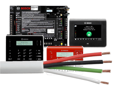 Bosch B Series and G Series Intrusion Detection System Wire Length